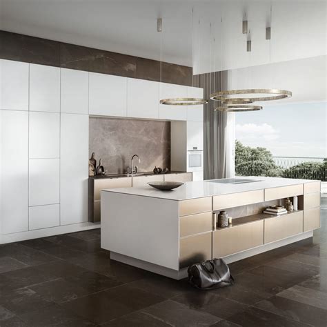 Cuisine Contemporaine Pure Se R Siematic En Bois Avec