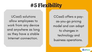 Difference Between Ucaas And Ccaas Ppt