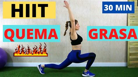 30min Full Body Hiit 🔥 Quema Grasa Abdominal 🔥 Ejercicios Para