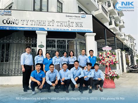 Nk Engineering Chặng đường 9 Năm Thành Lập 2014 2023 Công Ty Tnhh Kỹ Thuật Nk