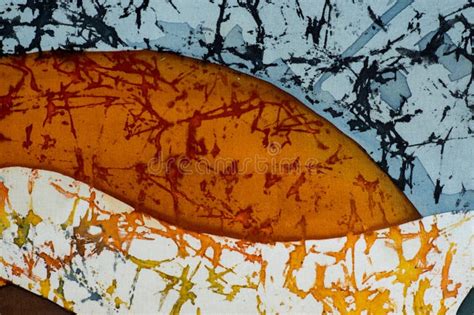 Abstraction Fragment Hot Batik Background Texture Stock Image Image Of Blue Craquelure