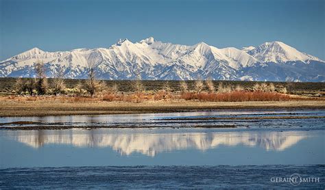 Lake Reflections, Blanca Peak, Colorado. On a photo tour/workshop.