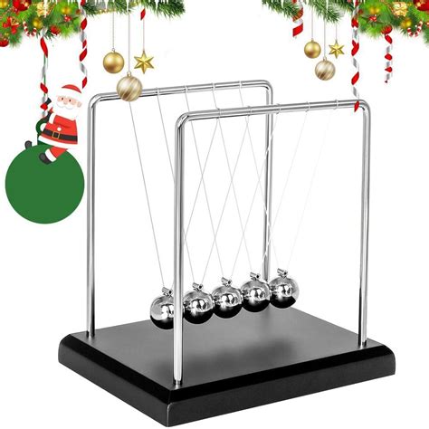 Buy Newton S Cradle Metal Balance Ball With Wooden Base Newtons Cradle