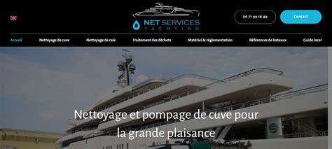 Net Services Yachting Service De Nettoyage Industriel Et D