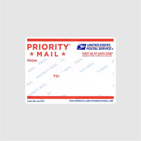 Sticker Museum — USPS - Label 228 July 2013