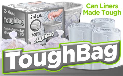 Amazon Toughbag Gallon Small Trash Bags Count Clear