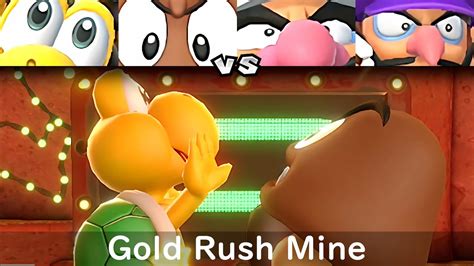 Super Mario Party Koopa Troopa And Goomba Vs Wario And Waluigi 100