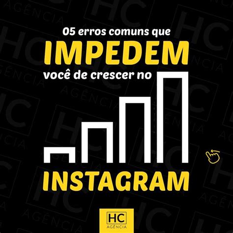 Empreendedorismo Marketings Instagram Post Erros Que Te Impedem