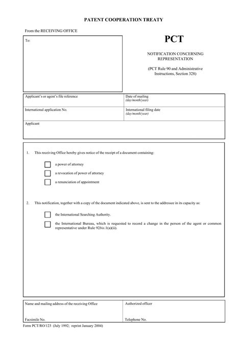 Form Pct Ro Fill Out Printable Pdf Forms Online