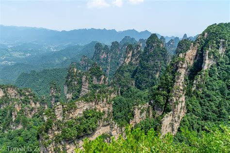 Three Day Hiking Guide and Maps to China's Zhangjiajie 张家界 National ...