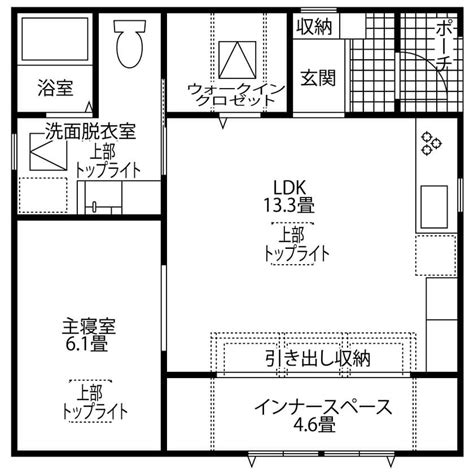 女性も安心な【一人暮らし用平屋】の間取り／自由に生きる自分だけの家 一戸建て家づくりのススメ