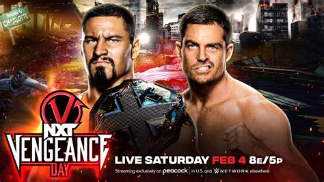 Nxt Vengeance Day 2023 Full Match Card