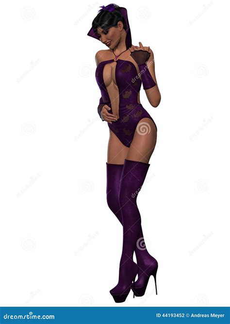 Halloween Outfit Stock Illustration Illustration Of Lingerie