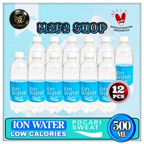 Jual Pocari Sweat Ion Water Botol Pet 500 Ml Kemasan 12 Pcs Di