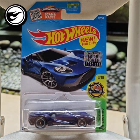 Jual Hot Wheels 17 Ford GT Super Treasure Hunt THS STH Thunt Non Rlc Mini Kota Tangerang