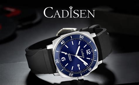 Cadisen Automatik Uhr Herren Saphirglas M Wasserdicht Armbanduhr