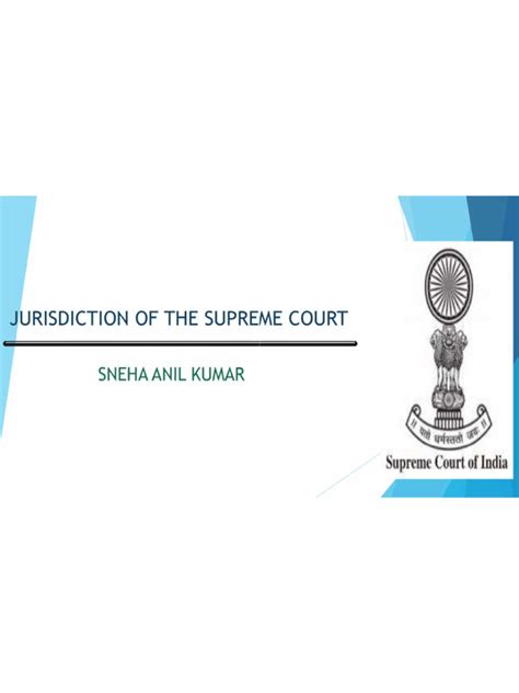 Jurisdiction of The Supreme Court | PDF