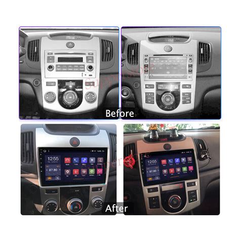 9 CarPlay Android 13 Auto Car Stereo GPS Head Unit For Kia Forte 2009