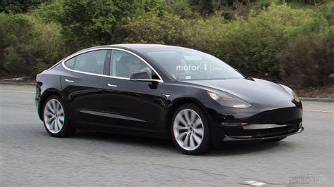 Tesla Model 3 Caught Completely Undisguised, Showing Interior