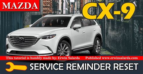 HOW TO RESET Mazda 3 Service Maintenance Reminder Erwin Salarda