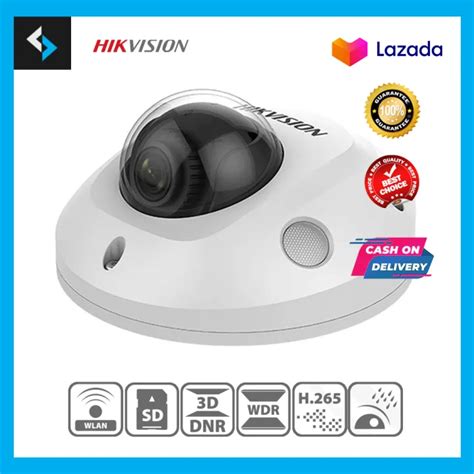 Hikvision Ds Cd G Iw Mp Outdoor Wdr Fixed Mini Dome Network