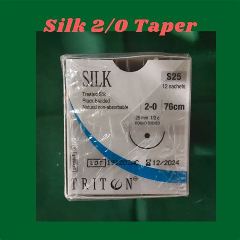 Jual T Silk Taper Mm Silk Non Absorb Otot Jakarta Timur