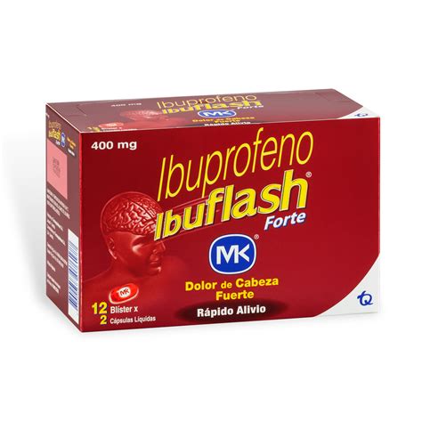 Ibuflash Forte Mg Capsulas Pharmamas