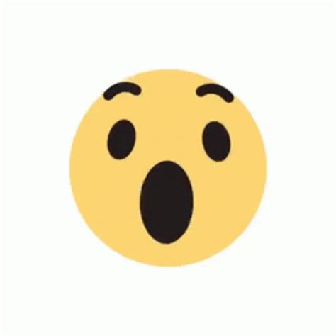 Emoji Surprised Face Gif