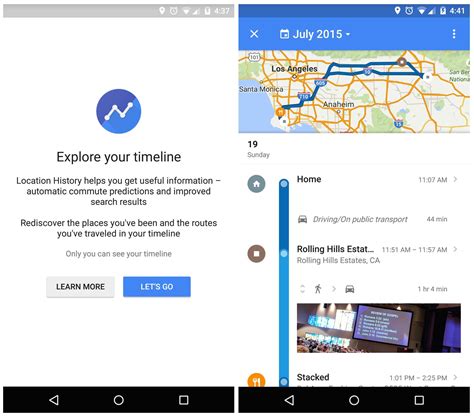 Now with Google Maps you can see where you’ve been. - Web Designing