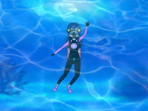 Pokemon Dawn Scuba Diving in Pokeball Wetsuit Pokémon Amino