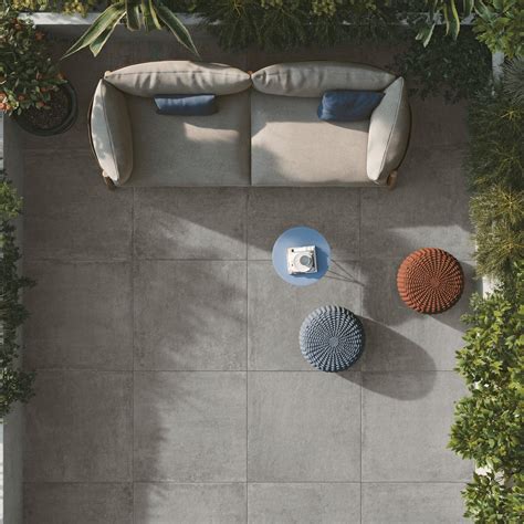 Indoor Tile TERANGA PERLE Novoceram Sas Outdoor Living Room