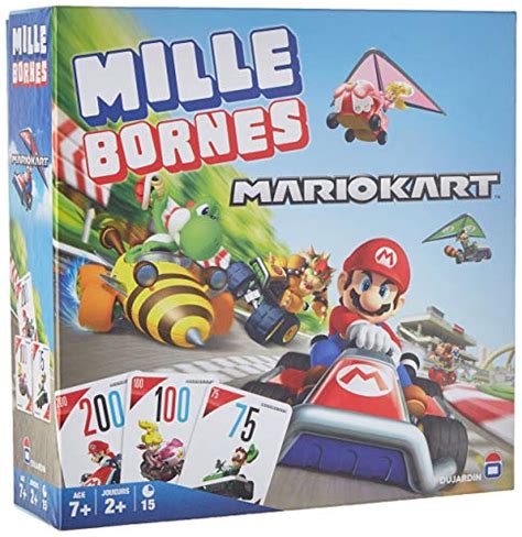 Dujardin Mille Bornes Mario Kart Jeu De Plateau A Jouer En