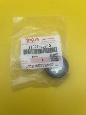 OEM SUZUKI RIGHT SIDE CLUTCH COVER LENS OIL LEVEL SITE GLASS GENUINE