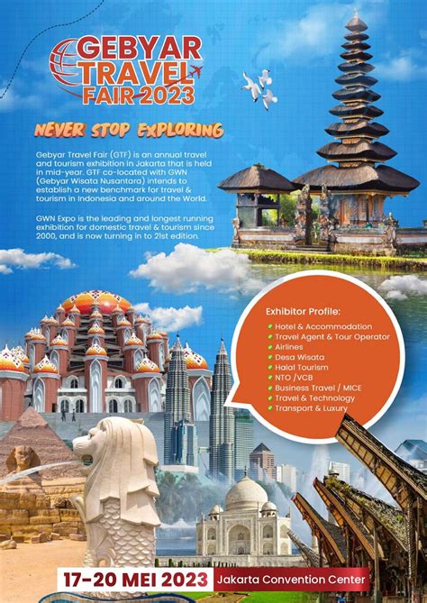 GEBYAR TRAVEL FAIR 2023 – Jadwal Event, Info Pameran, Acara & Promo Terbaru