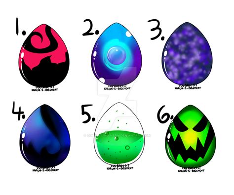 (MLP) Mystery Egg Adopts! (Closed) by Changeling-Neon on DeviantArt