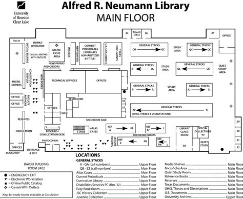 Floor Plans University Of Houston Clear Lake