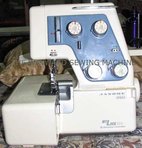 The Wayward Sewing Machine Janome Overlocker My Lock