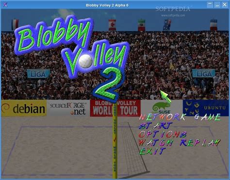 Blobby Volley 2 (Linux) - Download, Screenshots