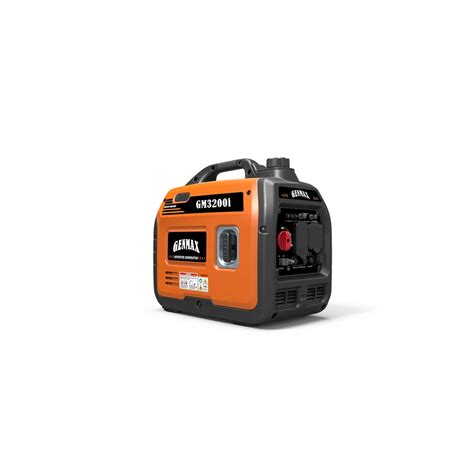 GENMAX Portable Inverter Generator,3200W Ultra-quiet Gas Engine RV ...