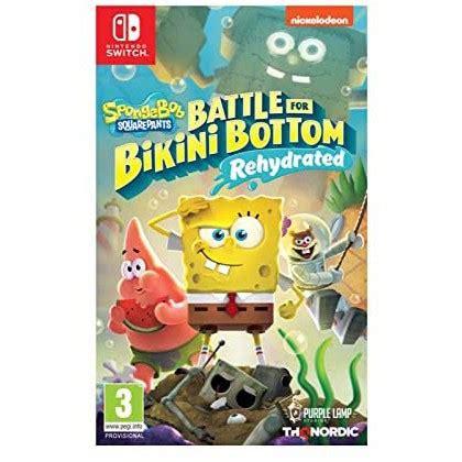 Ns Switch Spongebob Bikini Botto