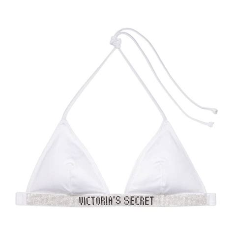 Victoria S Secret Swim 2 Pc Set Vs Swim Shine Strap Triangle Bikini Top Panty Brazilian