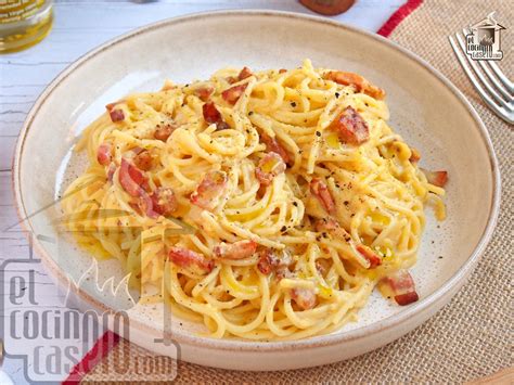 Salsa Carbonara · El Cocinero Casero Pasta Y Pizza