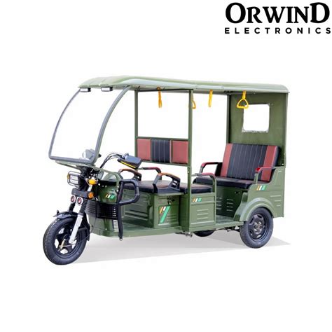 4 Seater Passenger E Rickshaw Battery Scooter Electric Orwind