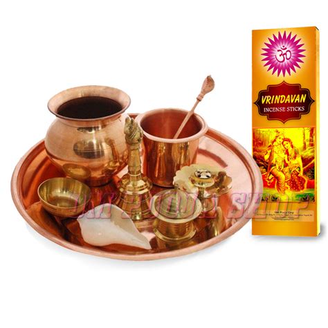 Divine Puja Thali Set For Daily Use Shop Online From Om Pooja Shop