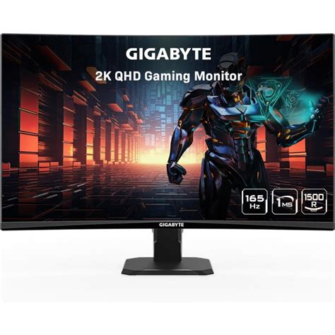 Monitor Gigabyte Gs Qc Curvo Pulgadas Hz P X