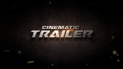 Cinematic Trailer Titles Template For After Effects Enzeefx