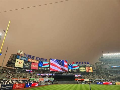 Doubleheader Planned At Yankee Stadium Despite Canada Wildfire Smoke