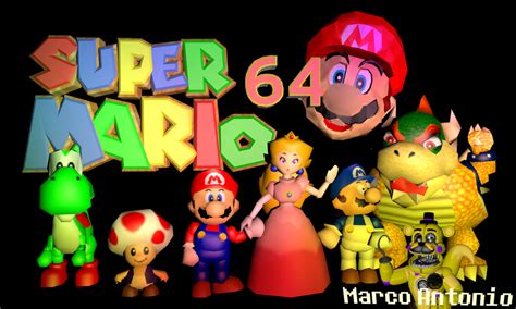 Super Mario 64 C4d Pack By Marco Enojado On Deviantart