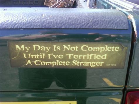 5 funny bumper stickers that highlight the resilience of the human race ...