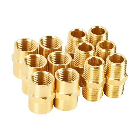 Buy 12 Pack Pipe Fitting And Air Hose Fitings SUNGATOR 1 4 Brass